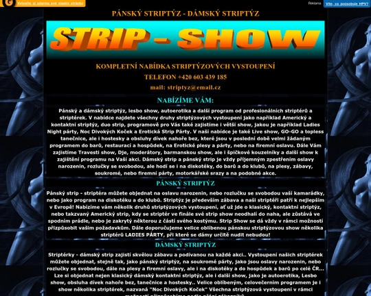 Damsky Pansky Striptyz Logo