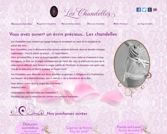 Les Chandelles Logo