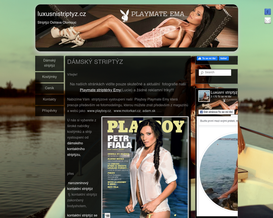 Luxusnistriptyz.cz Logo