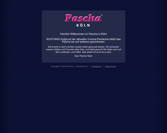 Pascha Nightclub Logo