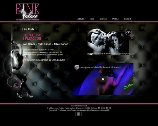 Pink Palace Club Logo